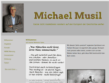 Tablet Screenshot of michael-musil.de